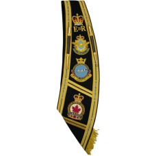 Drum Major Baldric Custom Made Heavy Work Hand Embroidery